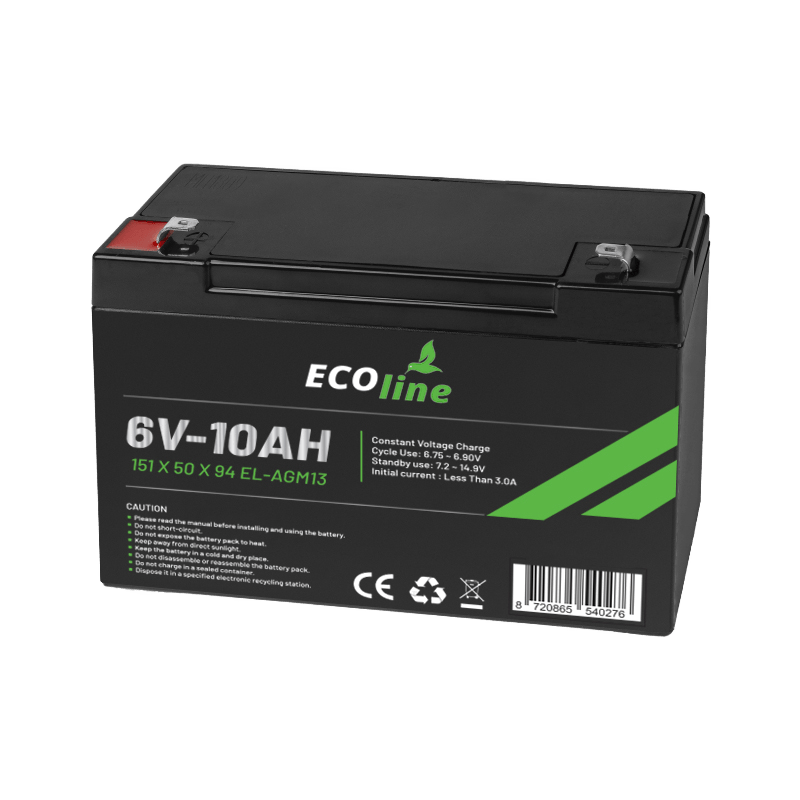 EcoLine - AGM 6V 10AH - 10000mAh VRLA Batterij - 151 x 50 x 94 - Deep Cycle Accu_attr1_subject.png