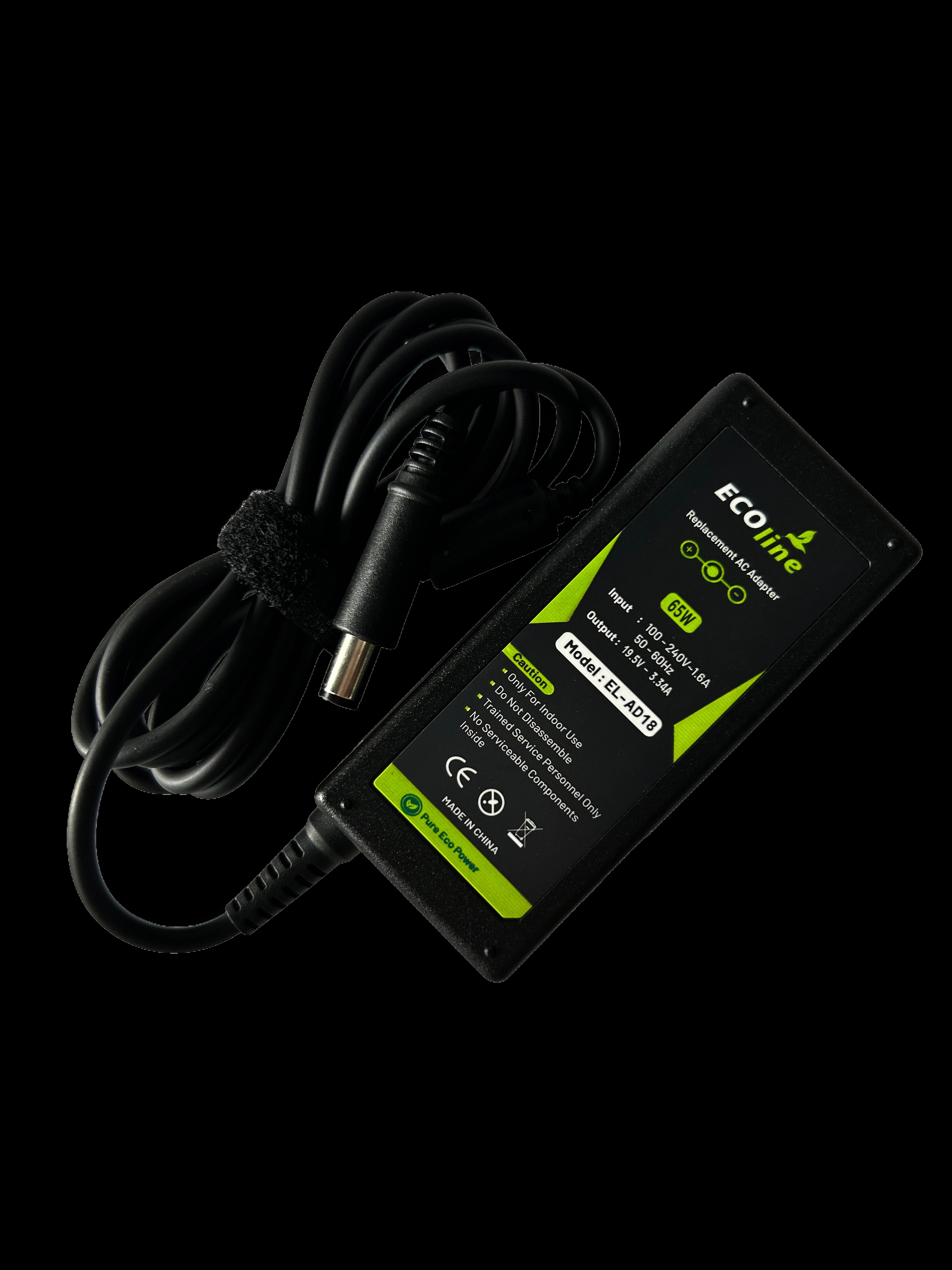 EcoLine - Oplader _ AC Adapter - Geschikt voor de Dell Inspiron 15 1525 3541 3541 Latitude 3350 3460 E4200 XPS 13 L321x L322x - 19.5V 3.34A 65W 6_attr1_subject.png