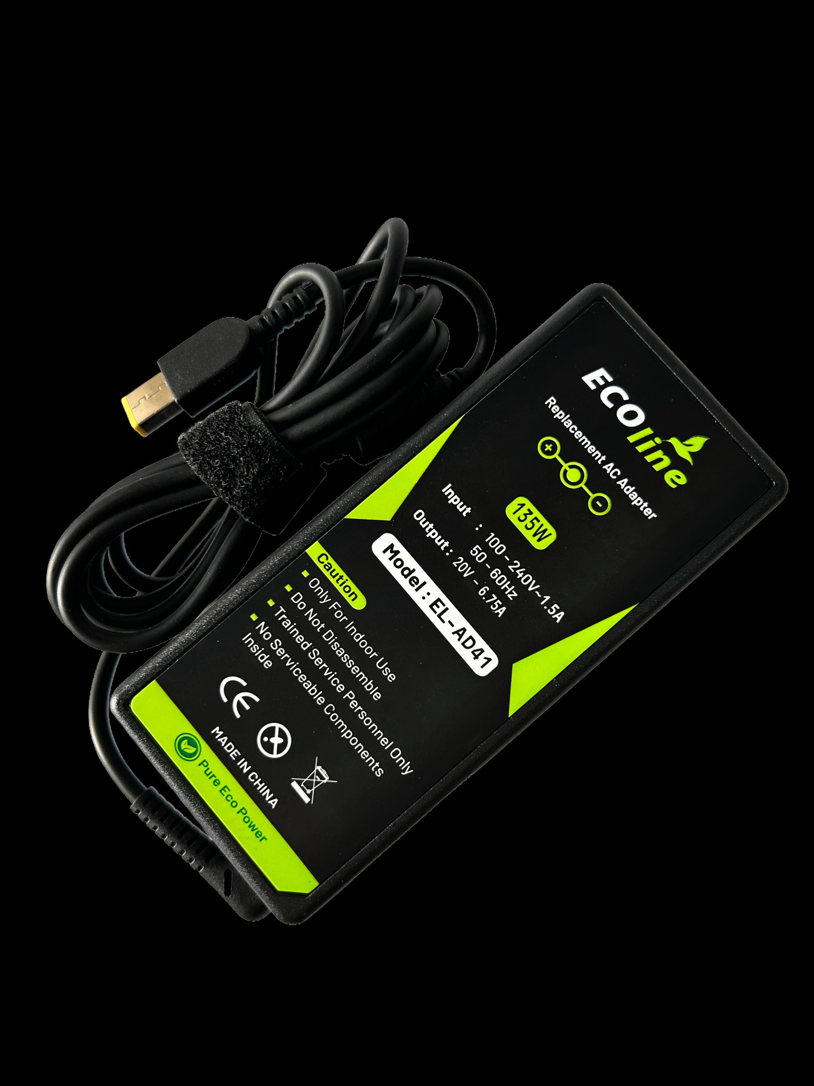 EcoLine - Oplader _ AC Adapter - Geschikt voor de Lenovo IdeaPad Gaming L340-15 L340-17 15ARH05 15IMH05 Legion Y520 Y530 - 20V 6.75A 135W 6_attr1_subject.png
