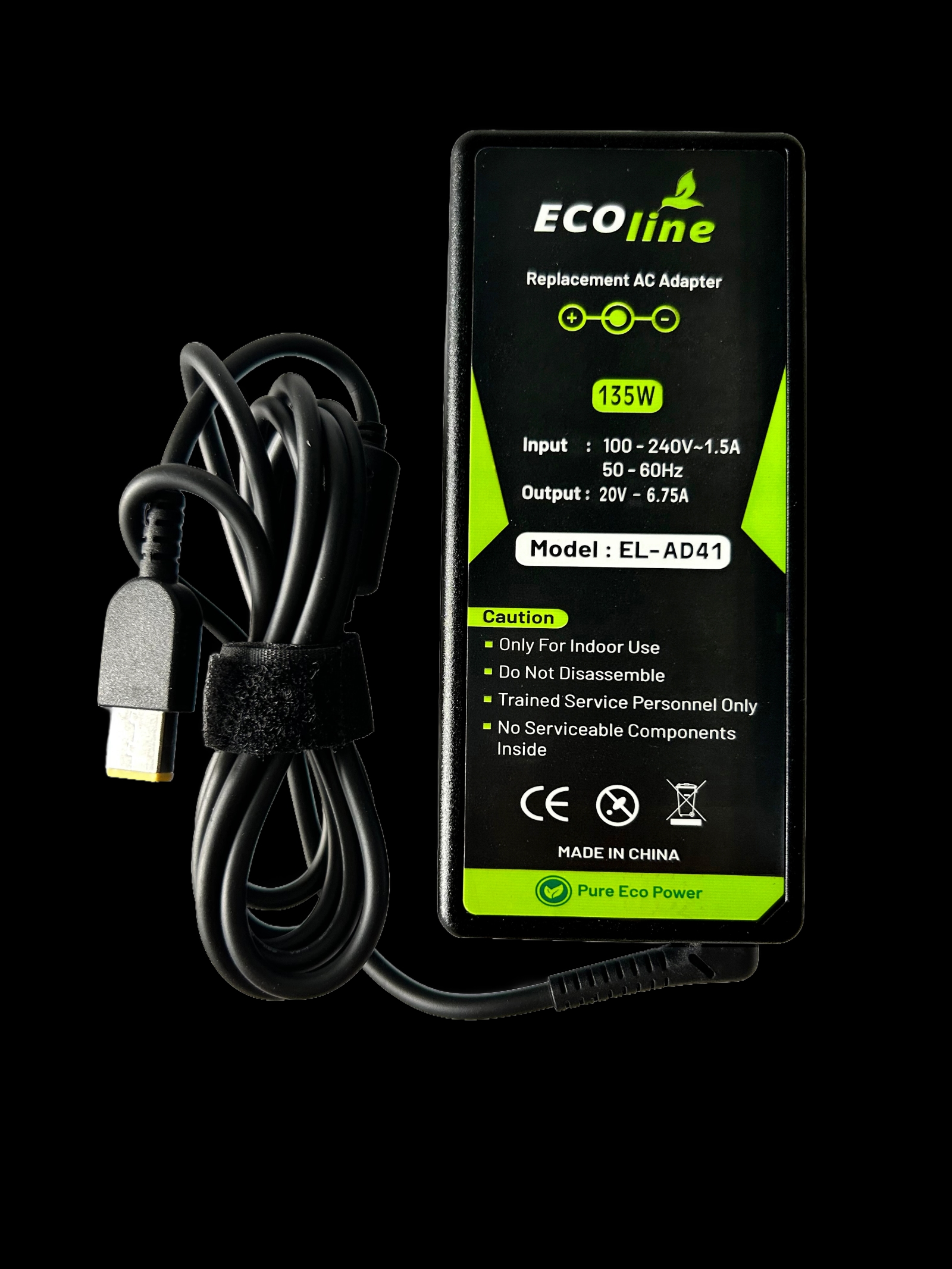 EcoLine - Oplader _ AC Adapter - Geschikt voor de Lenovo IdeaPad Gaming L340-15 L340-17 15ARH05 15IMH05 Legion Y520 Y530 - 20V 6.75A 135W 5_attr1_subject.png