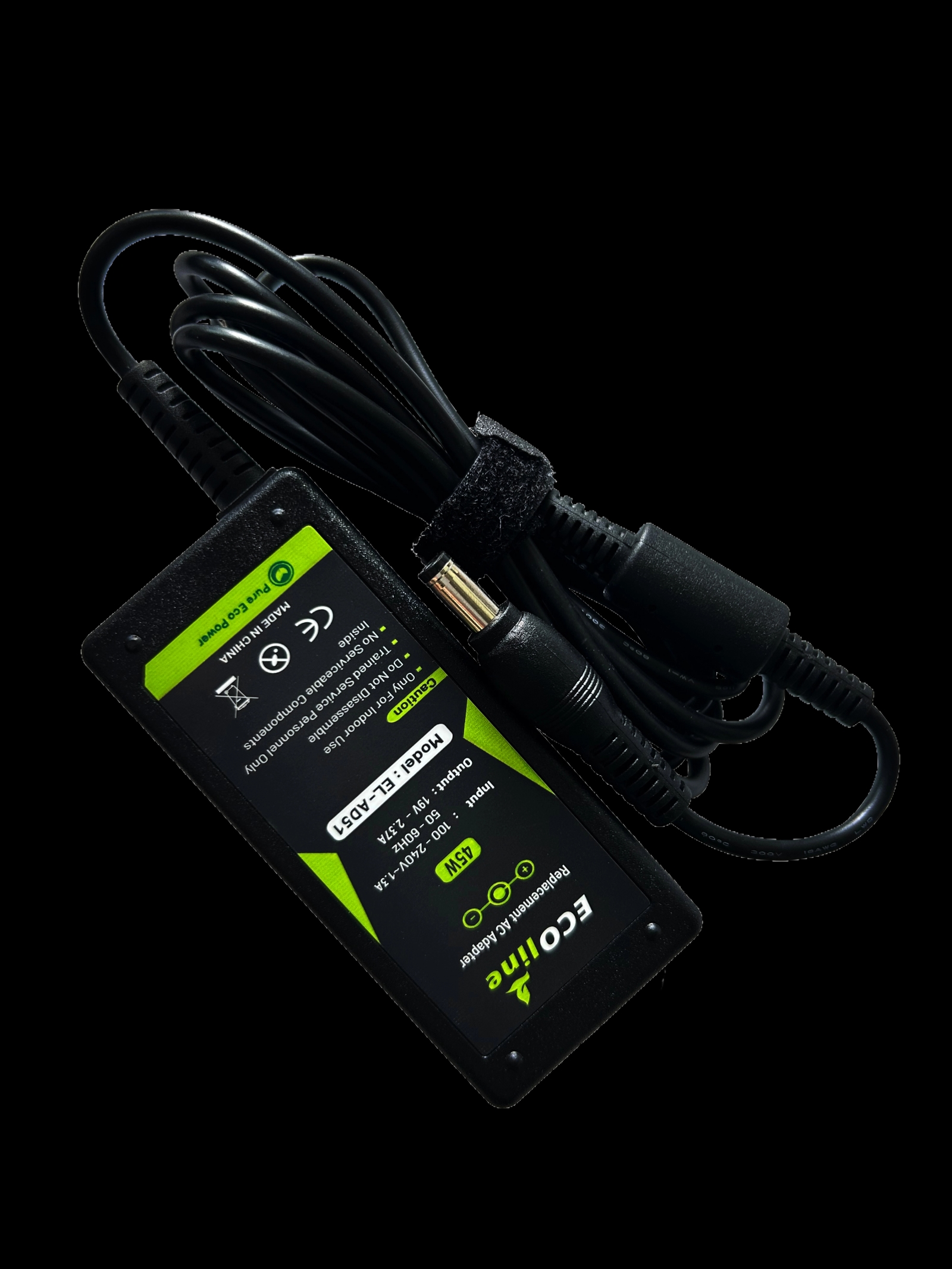 EcoLine - Oplader _ AC Adapter - Geschikt voor de Toshiba Satellite C50D C75D C670D C870D U940 U945 Portege Z830 Z930 - 19V 2.37A 45W 6_attr1_subject.png