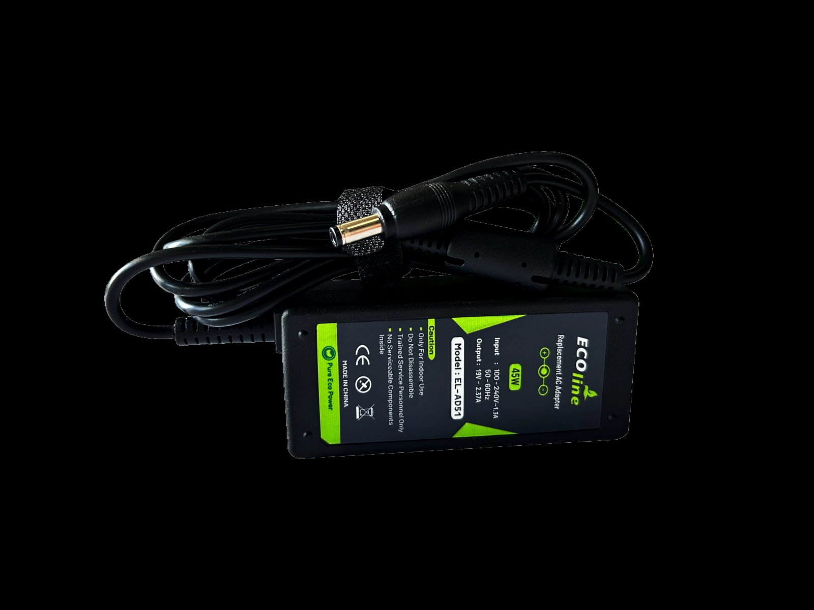 EcoLine - Oplader _ AC Adapter - Geschikt voor de Toshiba Satellite C50D C75D C670D C870D U940 U945 Portege Z830 Z930 - 19V 2.37A 45W 3_attr1_subject.png