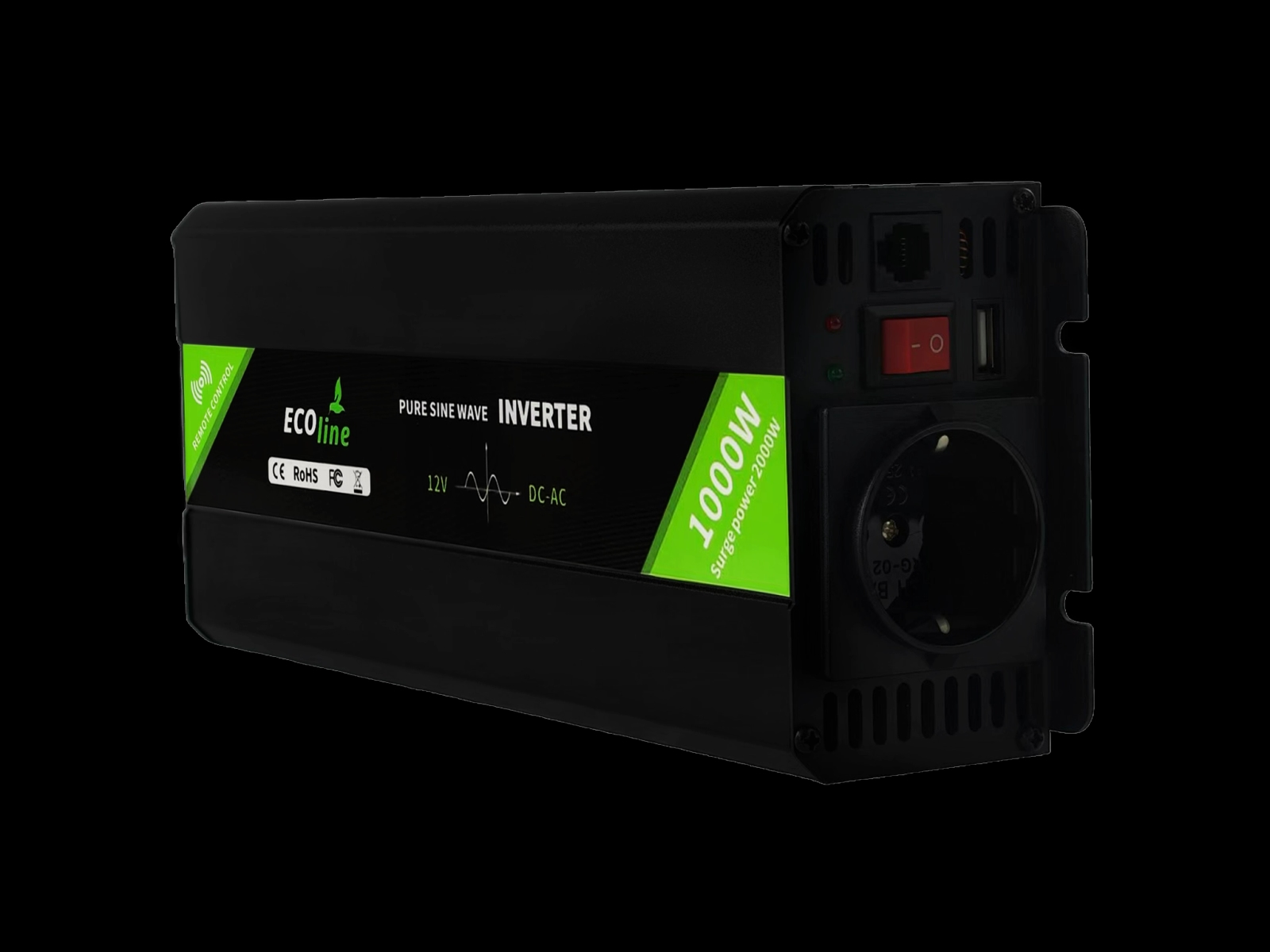 EcoLine - Omvormer 12V Naar 220V230V - 1000w Vermogen - Zuivere sinus - Auto omvormer - Remote Controlled (11)_attr1_subject.png