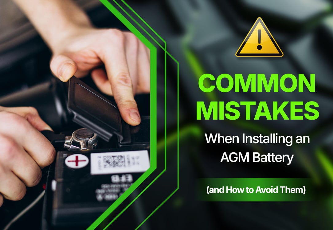Common Mistakes When Installing an AGM Battery (and How to Avoid Them)