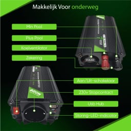 EcoLine - Inverter 12V To 220V  230V - 600w  1200w Power - Modified Sine Wave - Voltage Converter (4).jpg