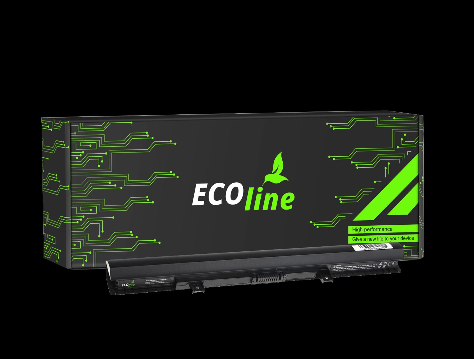 EcoLine - PA5185U-1BRS Akku kompatibel mit dem Toshiba Satellite C50-B C50D-B C55-C PA5184U-1BRS / 14,4V 2200mAh