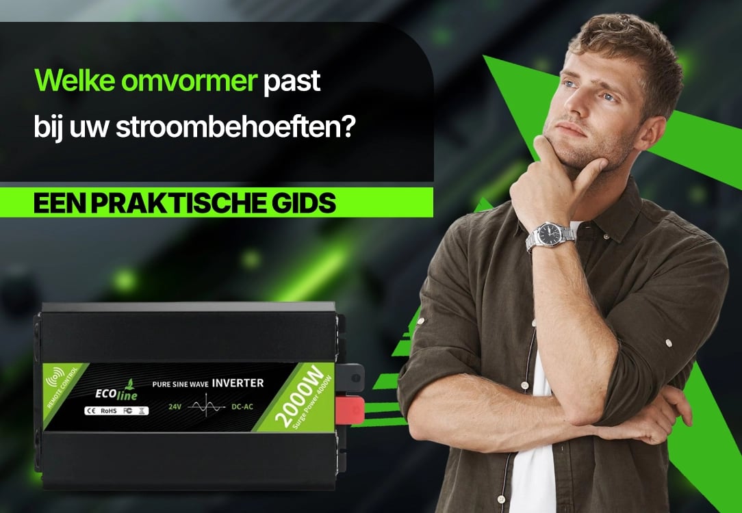 Welke omvormer past bij jouw verbruik? Een handige vermogensgids