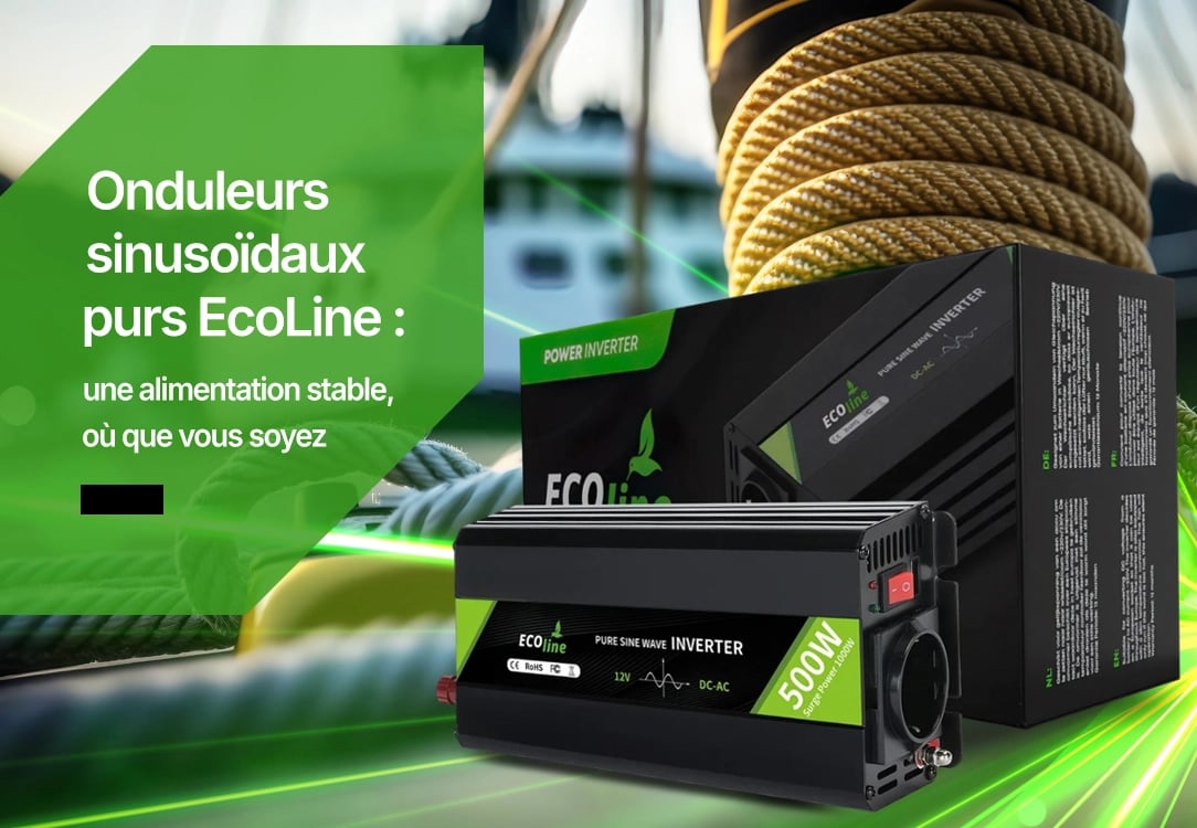 Onduleurs à onde sinusoïdale pure EcoLine : Une énergie stable, où que vous soyez
